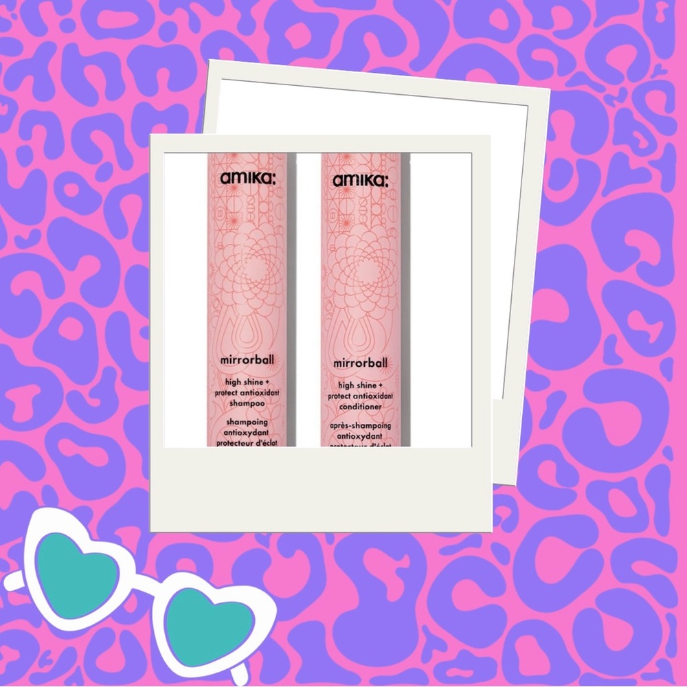 Amika Mirrorball Shine Shampoo/Conditioner
